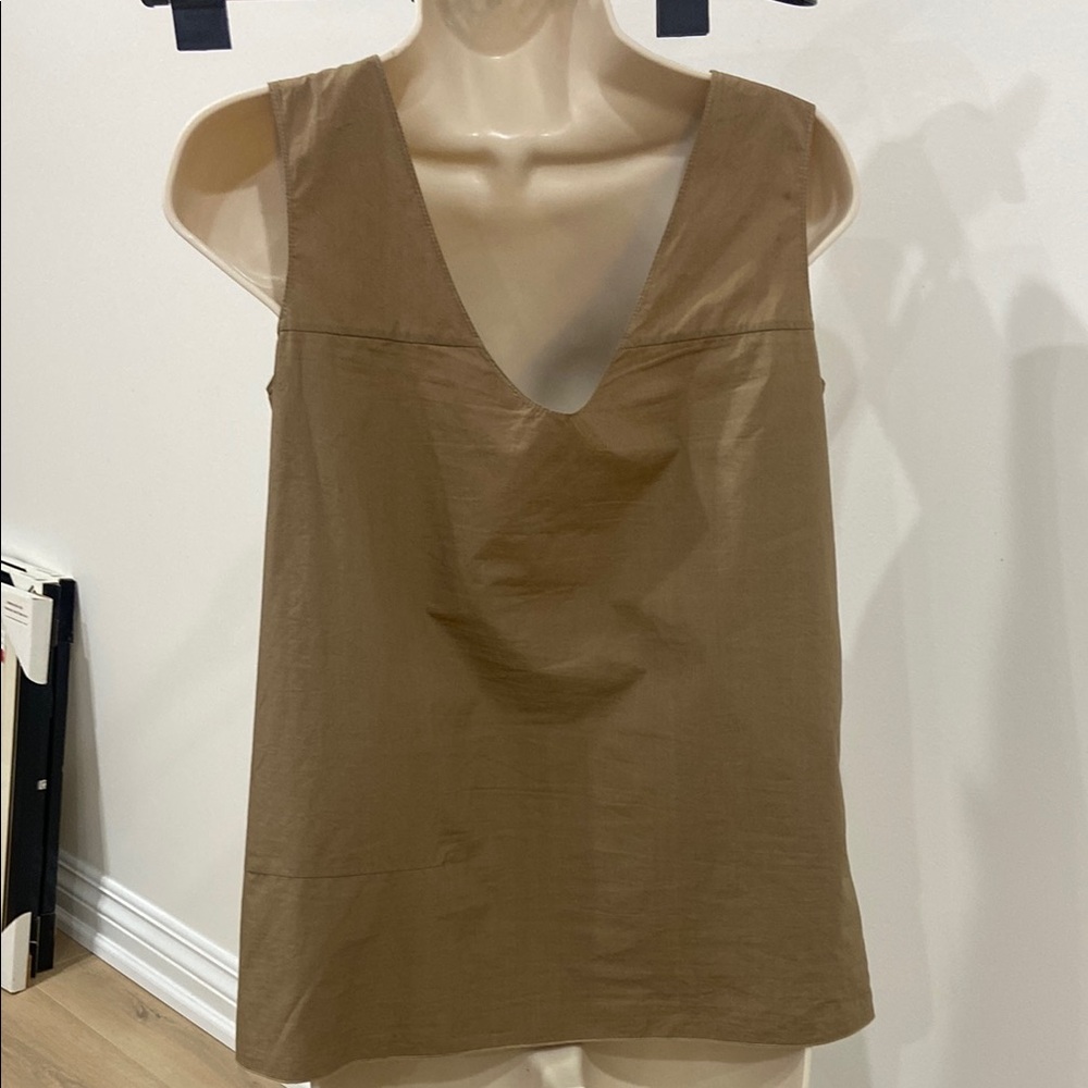 Marni Brown Ruffled Blouse - Picture 4 of 11